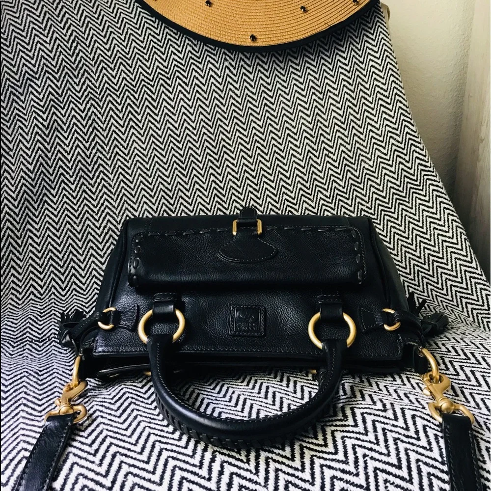 Dooney & Bourke Florentine Front Pocket Satchel Medium - Picture 14 of 16